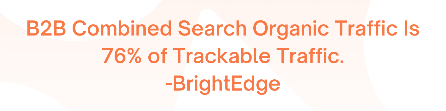 AJ Blog Graphic - B2B Search Engine Traffic