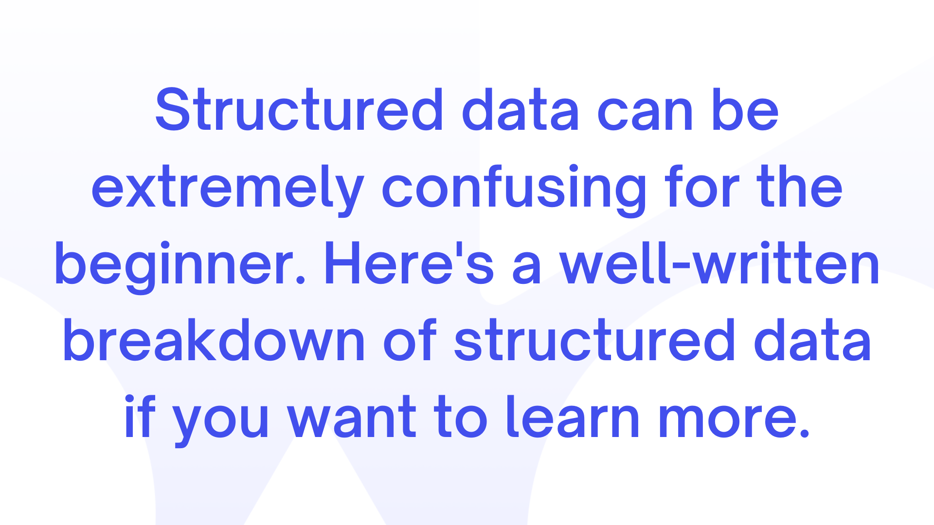 AJ Blog Graphic - Structured Data Breakdown
