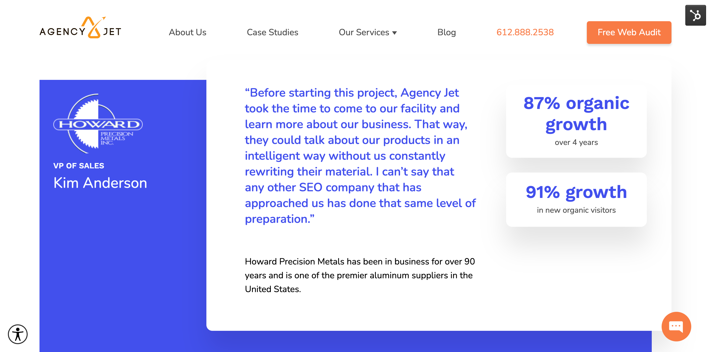 Howard-Precision-National-SEO-Campaign-Agency-Jet