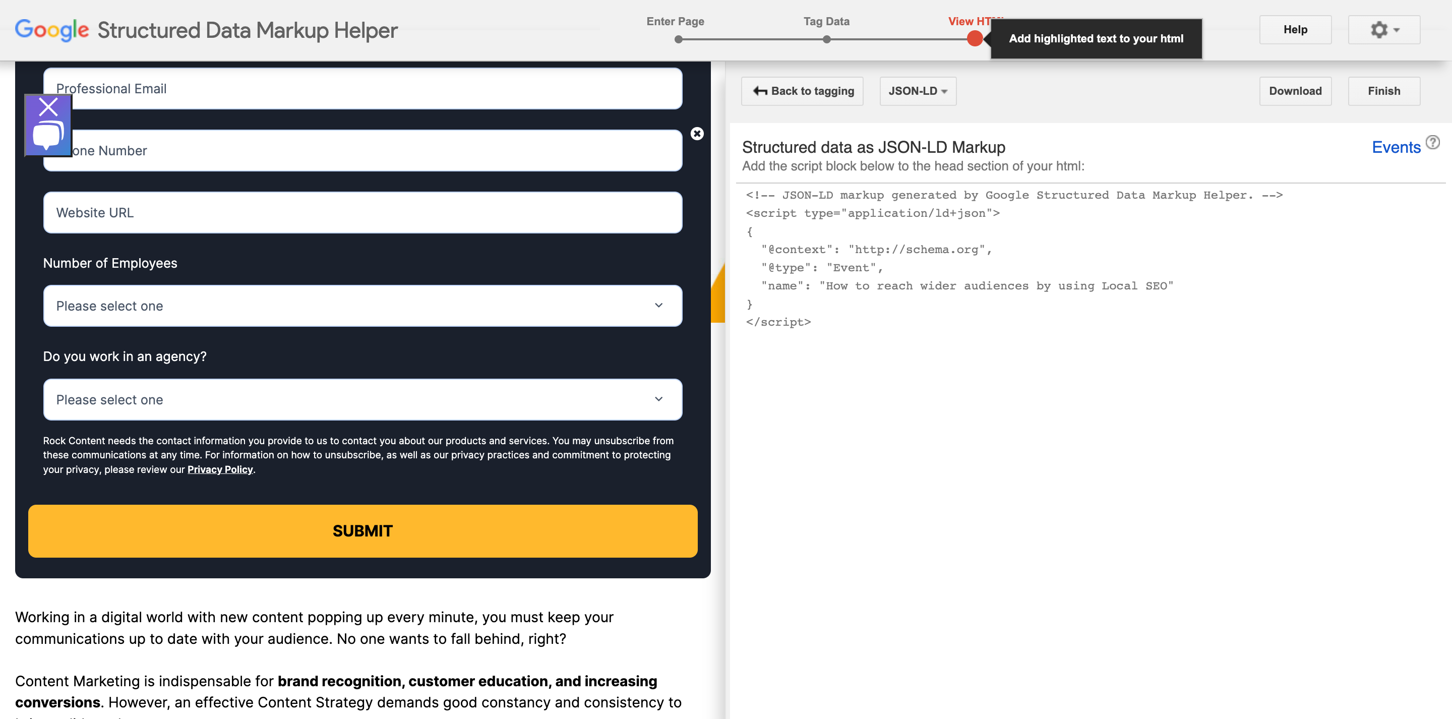 Structured Data Markup Helper (3)