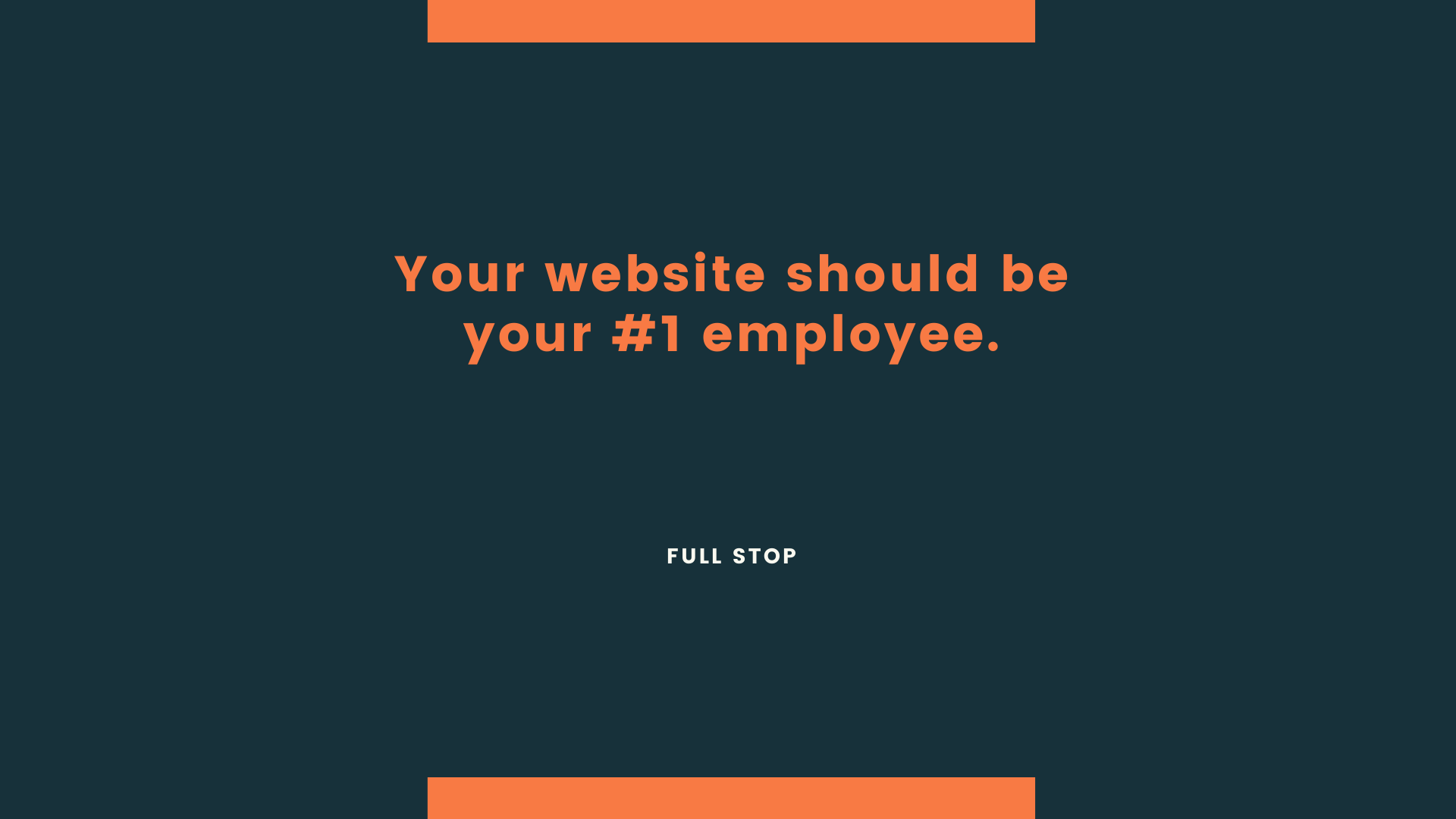 Your website should be your #1 employee - Agency Jet