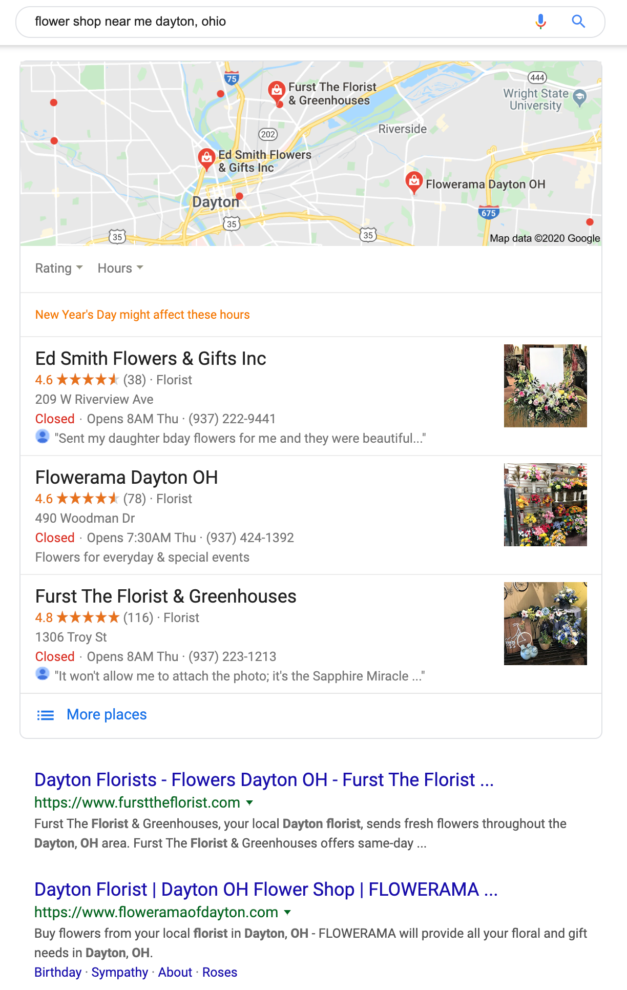 flower shop near me dayton  ohio - Google Search | Agency Jet