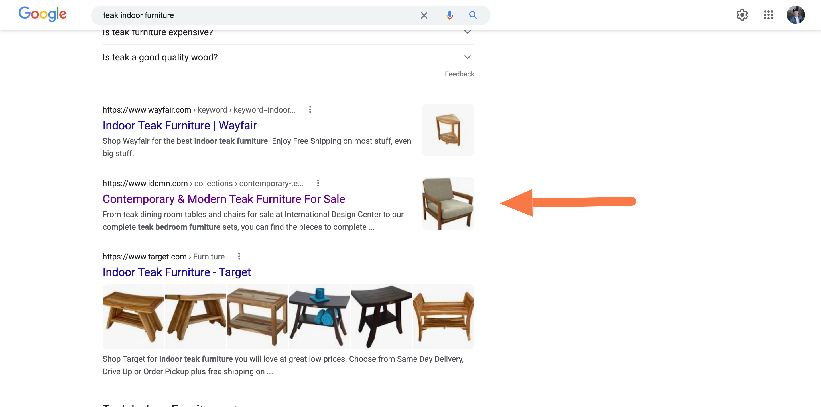 teak-indoor-furniture-Google-Search- Agency Jet