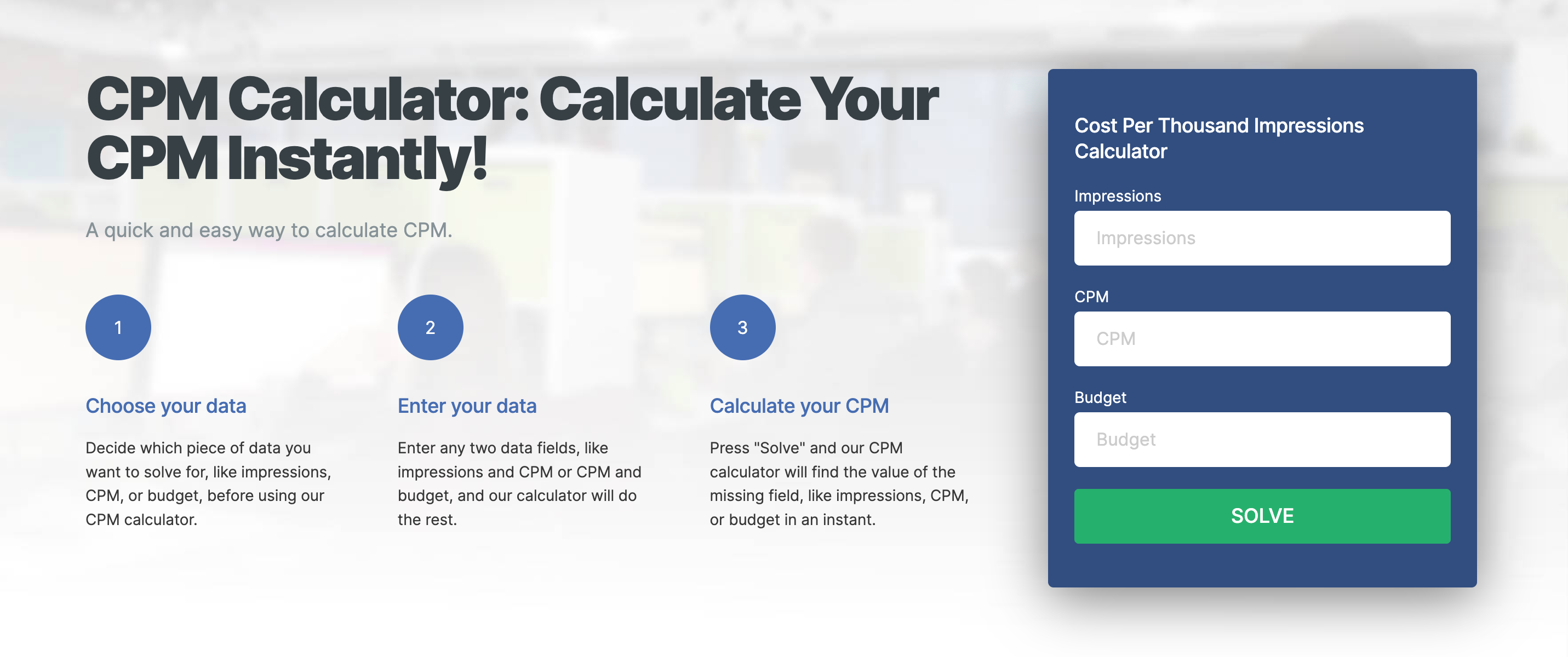 webfx-cpm calculator - agency jet