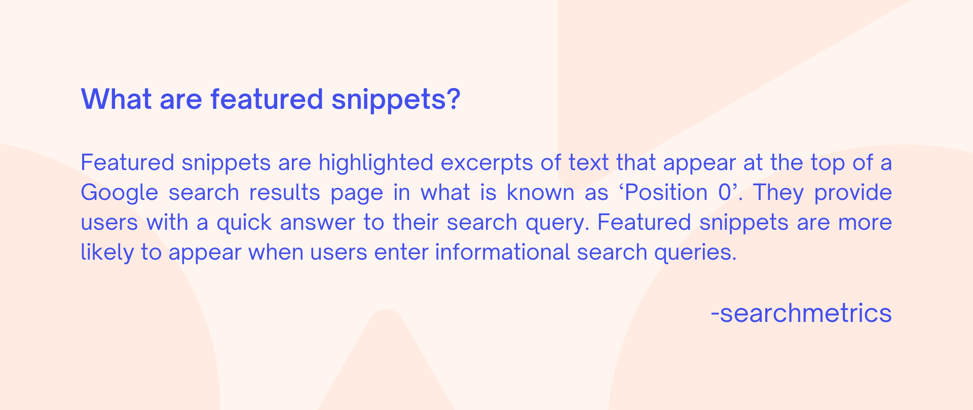 what are featured snippets - Agency Jet
